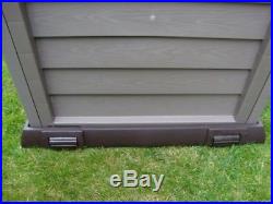 XL Large Plastic Storage Waterproof Deck Box Outdoor Shed Garden Patio Lockable