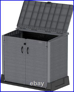 XXL Large Storage Shed Garden Outdoor Bin Store Lockable Waterproof 850l