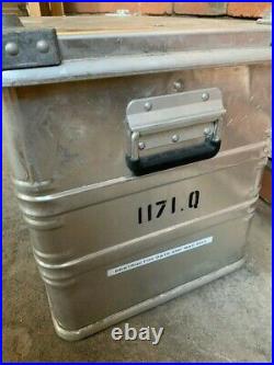 ZARGES Storage box Aluminium Metal Large Case Container 60x40x40cm 1171 Q